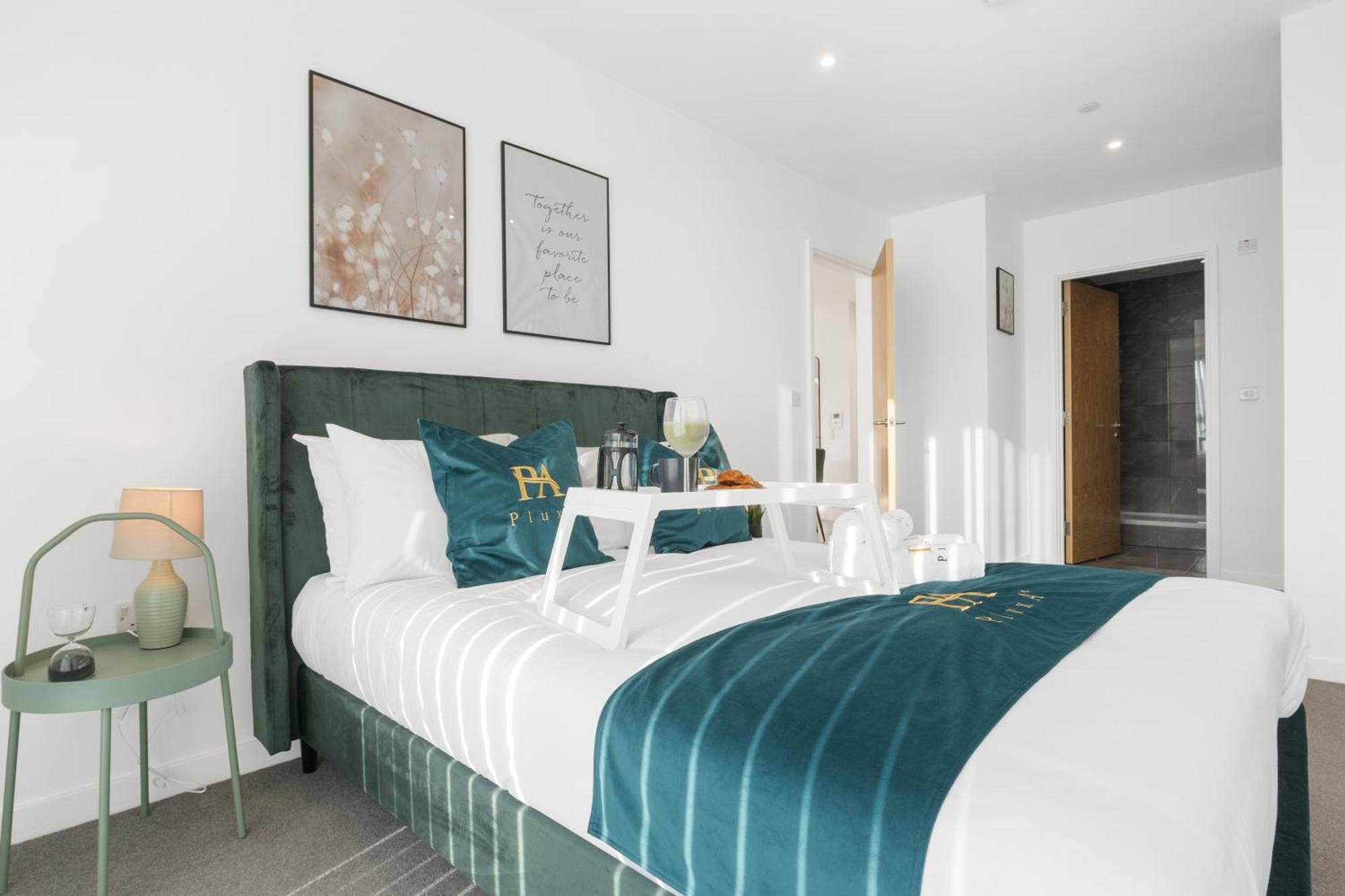 Appartamento Pluxa Emerald Luxury - Walk To Attractions, Transport Nearby Birmingham